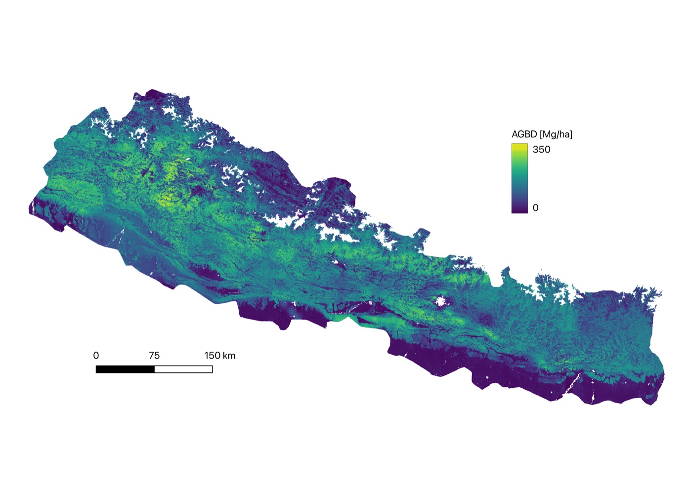 AGB map of Nepal